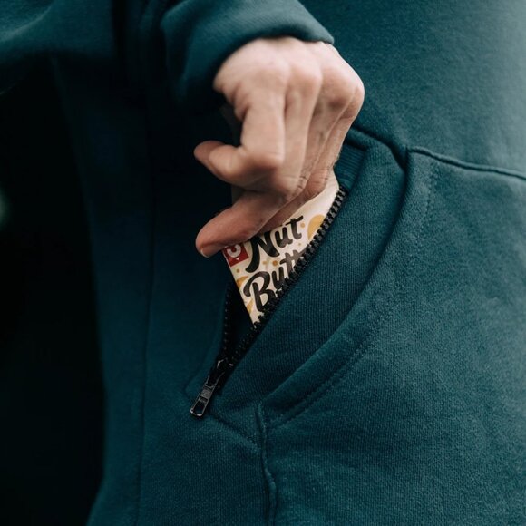 Oiselle Unicorn Hoodie- Size Small, Juniper (Green) - Picture 2 of 6